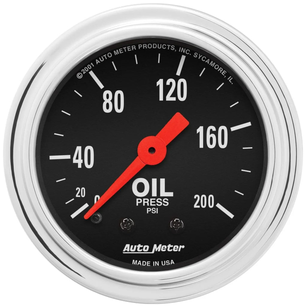 AutoMeter 0-200 Oil Pressure Gauge 2422
