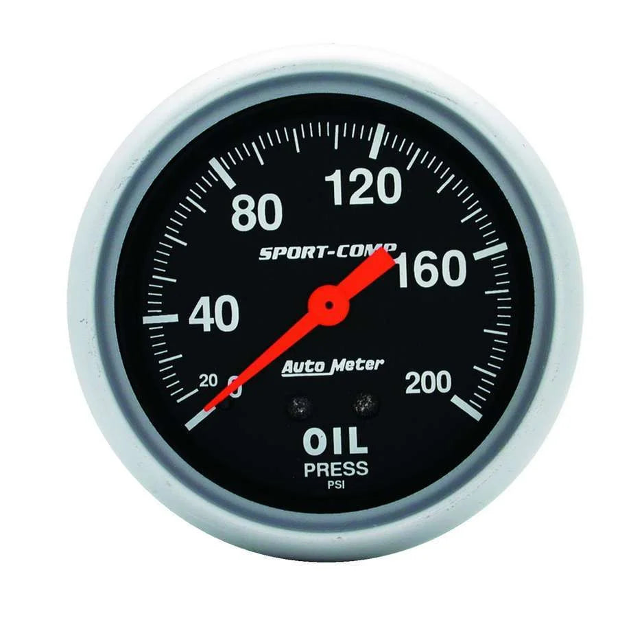 AutoMeter 0-200 Oil Pressure Gauge 3422