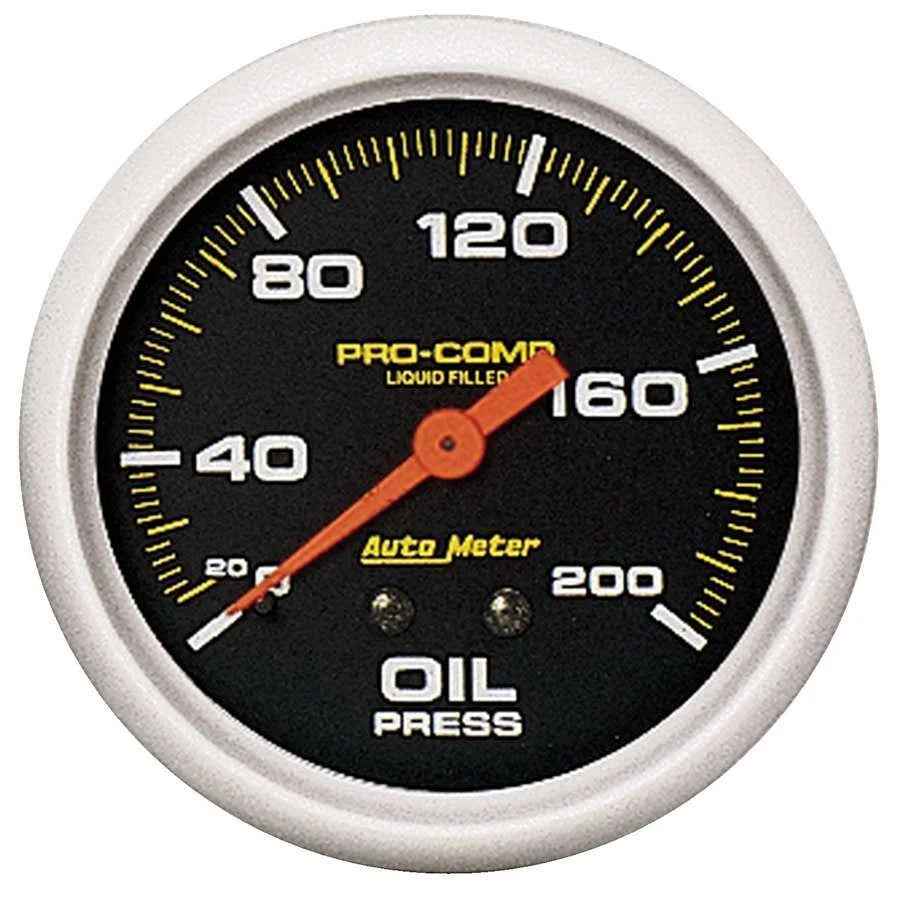 AutoMeter 0-200 Oil Pressure Gauge 5422