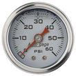Load image into Gallery viewer, AutoMeter 1-1/2in Pressure Gauge 0-60psi- White 2176