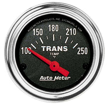 Load image into Gallery viewer, AutoMeter 100-250 Trans Temp Gauge 2552