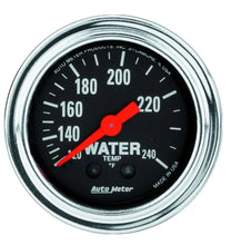 Load image into Gallery viewer, AutoMeter 120-240 Water Temp. Gaug 2433