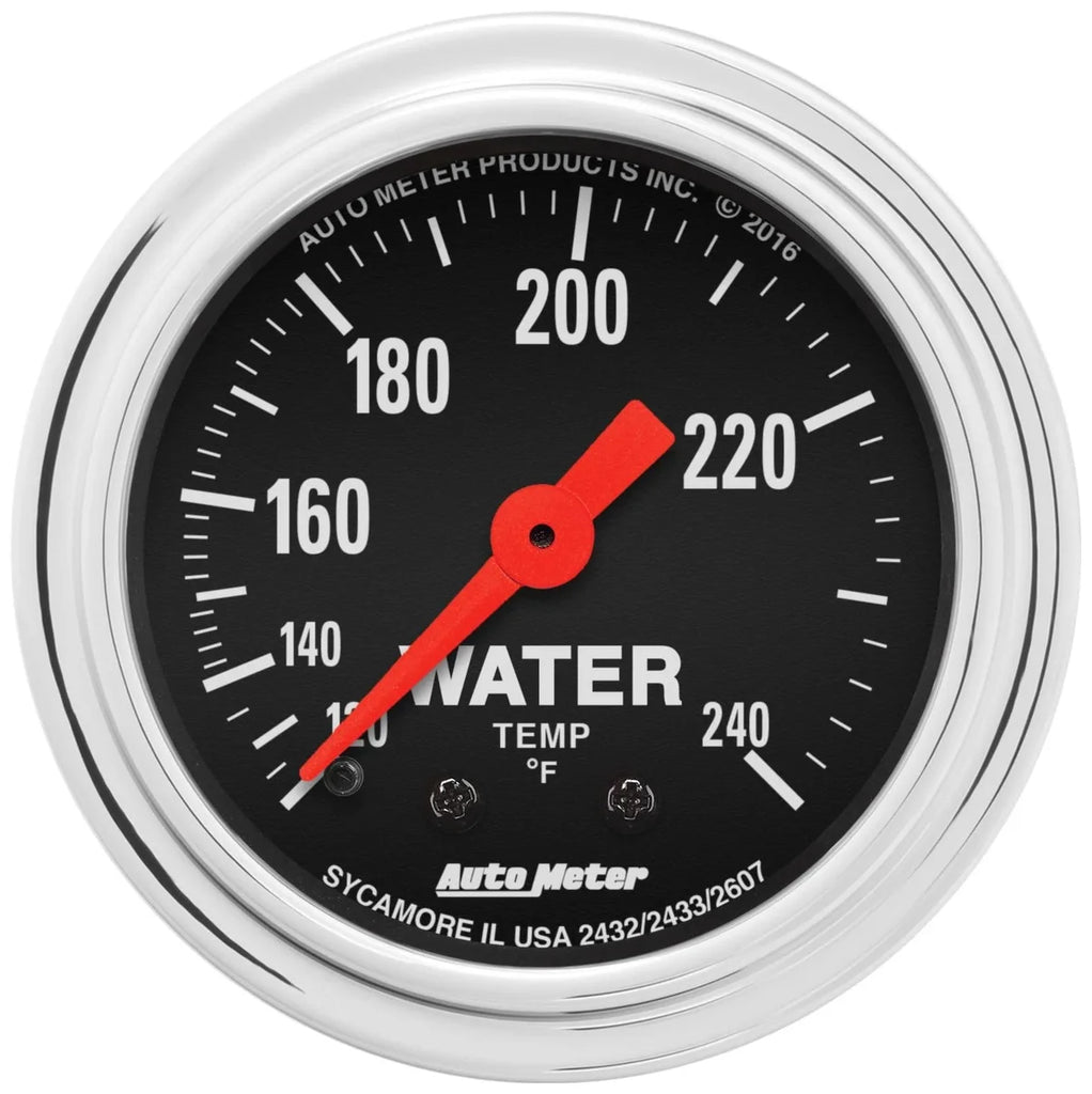 AutoMeter 120-240 Water Temp Gauge 2432