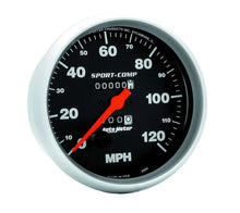 Load image into Gallery viewer, AutoMeter 120 Mph Speedometer 3994