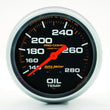 Load image into Gallery viewer, AutoMeter 140-280 Oil Temp Gauge with 12ft Capillary Tube 5443