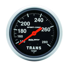 Load image into Gallery viewer, AutoMeter 140-280 Transmission Temperature Gauge