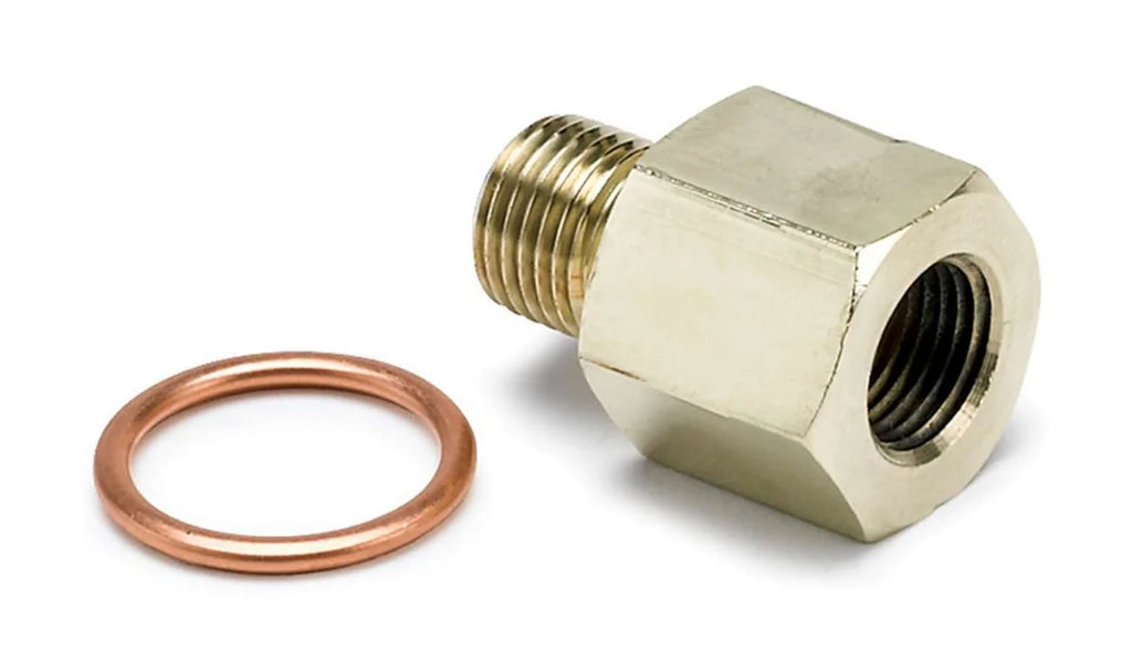 AutoMeter 1/8in Npt to M10x1 Adapter 2265