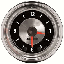 Load image into Gallery viewer, AutoMeter 2-1/16 A/M Clock 1284