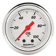 Load image into Gallery viewer, AutoMeter 2-1/16 A/W Oil Pressure Gauge 0-100psi 1321