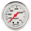 Load image into Gallery viewer, AutoMeter 2-1/16 A/W Water Temperature Gauge 120-240 Degrees
