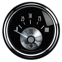 Load image into Gallery viewer, AutoMeter 2-1/16 B/D Oil Pressure Gauge 0-100psi 2028