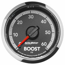 Load image into Gallery viewer, AutoMeter 2-1/16 Boost Gauge 0-60 PSI 8508 fits Dodge Diesel