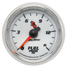 Load image into Gallery viewer, AutoMeter 2-1/16 C2/S Fuel Press. Gauge 0-15psi 7162