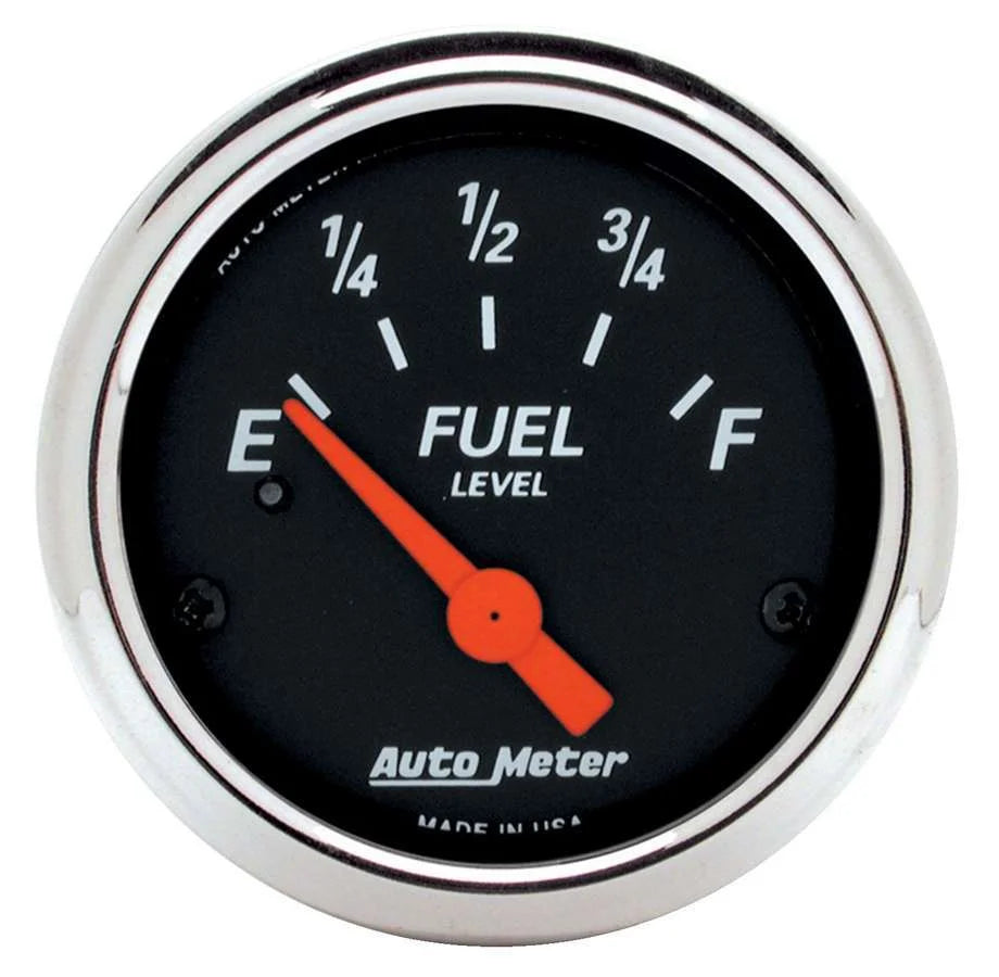 AutoMeter 2-1/16 D/B Fuel Level Gauge - 240-33 Ohms