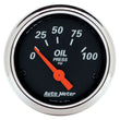 Load image into Gallery viewer, AutoMeter 2-1/16 D/B Oil Pressure Gauge - 0-100psi 1426