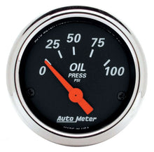 Load image into Gallery viewer, AutoMeter 2-1/16 D/B Oil Pressure Gauge - 0-100psi 1426