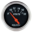 Load image into Gallery viewer, AutoMeter 2-1/16 D/B Voltmeter Gauge 8-18 1483