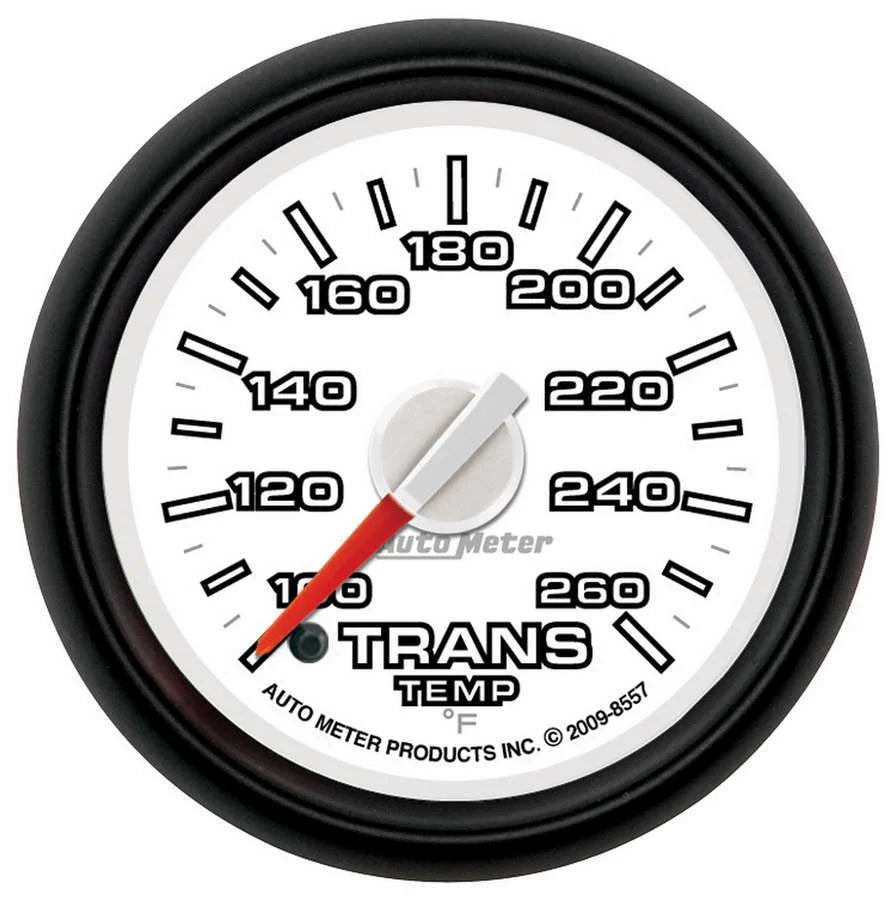 AutoMeter 2-1/16 Diesel Trans Temp Gauge 100-260F 8557