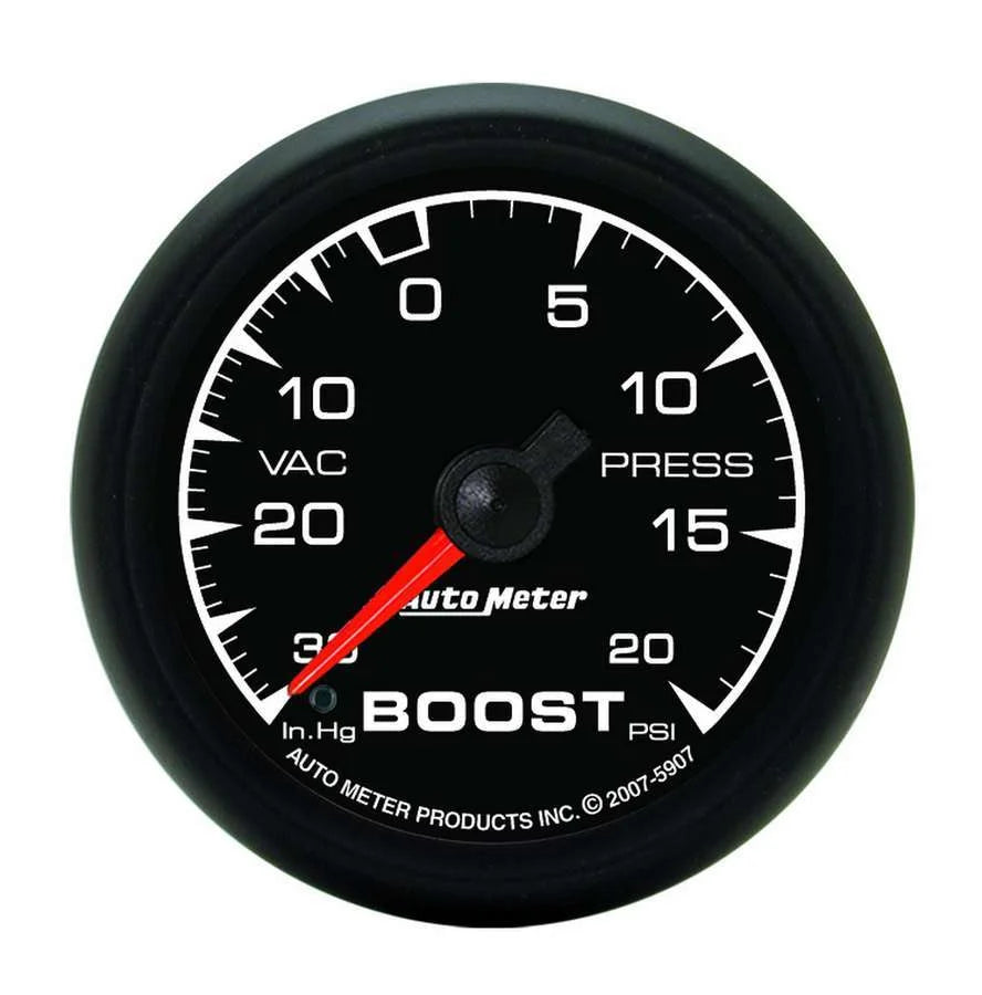 AutoMeter 2-1/16 ES Boost/Vacuum Gauge - HG/20psi 5907