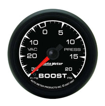 Load image into Gallery viewer, AutoMeter 2-1/16 ES Boost/Vacuum Gauge - HG/20psi 5907