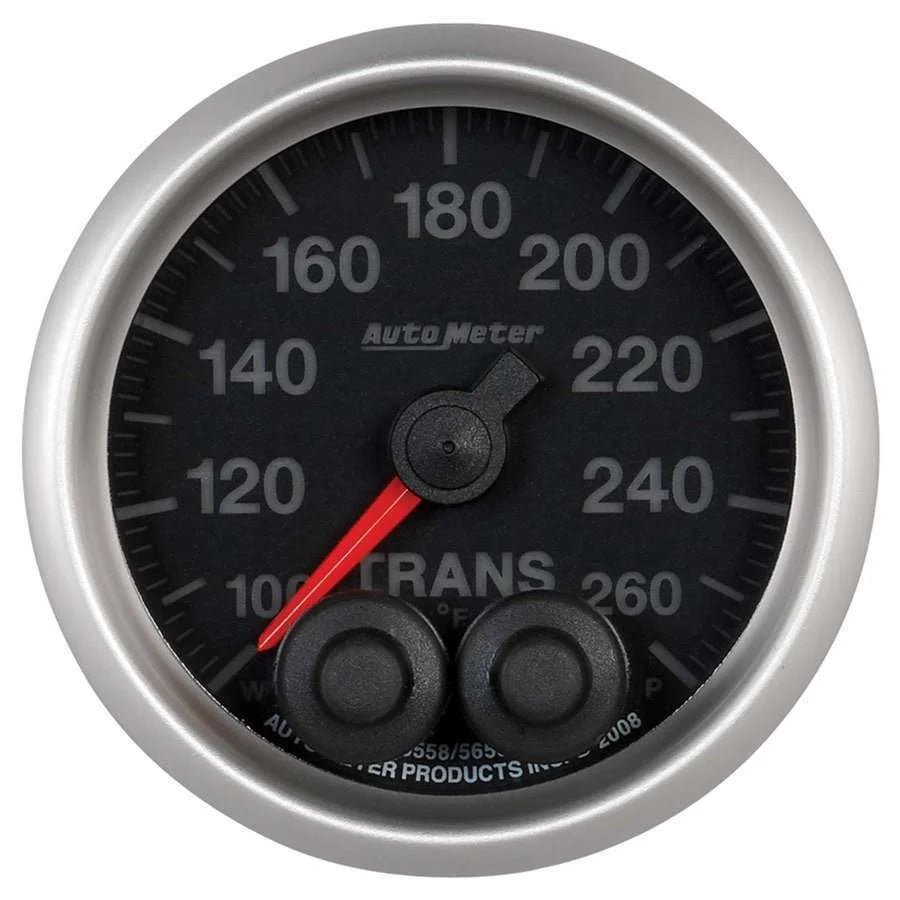 AutoMeter 2-1/16 E/S Trans Temp. Gauge - 100-260 5658