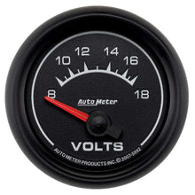 Load image into Gallery viewer, AutoMeter 2-1/16 ES Voltmeter Gauge - 8-18 5992