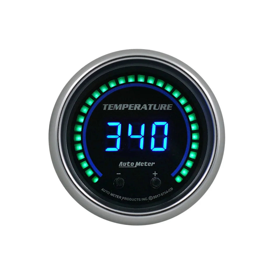 AutoMeter 2-1/16 Fluid Temp Gauge Elite Digital CB Series 6754-CB
