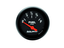 Load image into Gallery viewer, AutoMeter 2-1/16 Fuel Level Gauge 2643