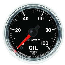 Load image into Gallery viewer, AutoMeter 2-1/16 GS Oil Pressure Gauge - 0-100psi 3853