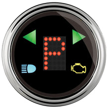 Load image into Gallery viewer, AutoMeter 2-1/16 Gauge PRNDL+ Black Face Chrome Bezel 1460