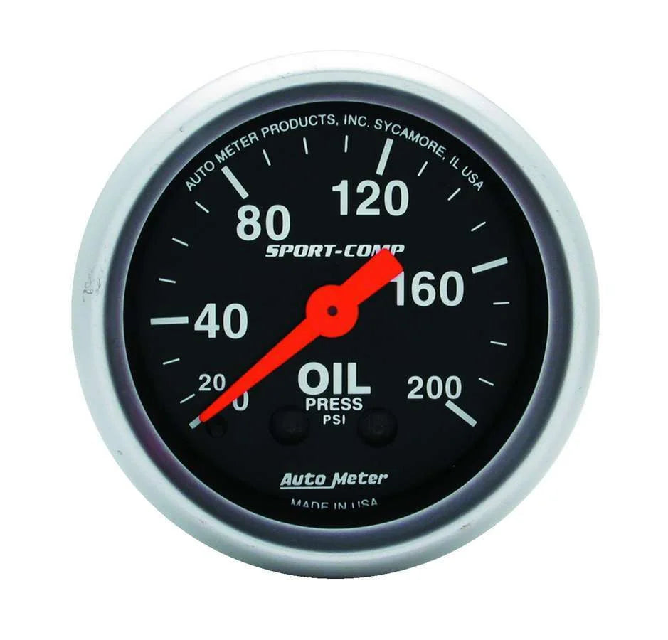 AutoMeter 2-1/16 Mini Sport Comp 3322
