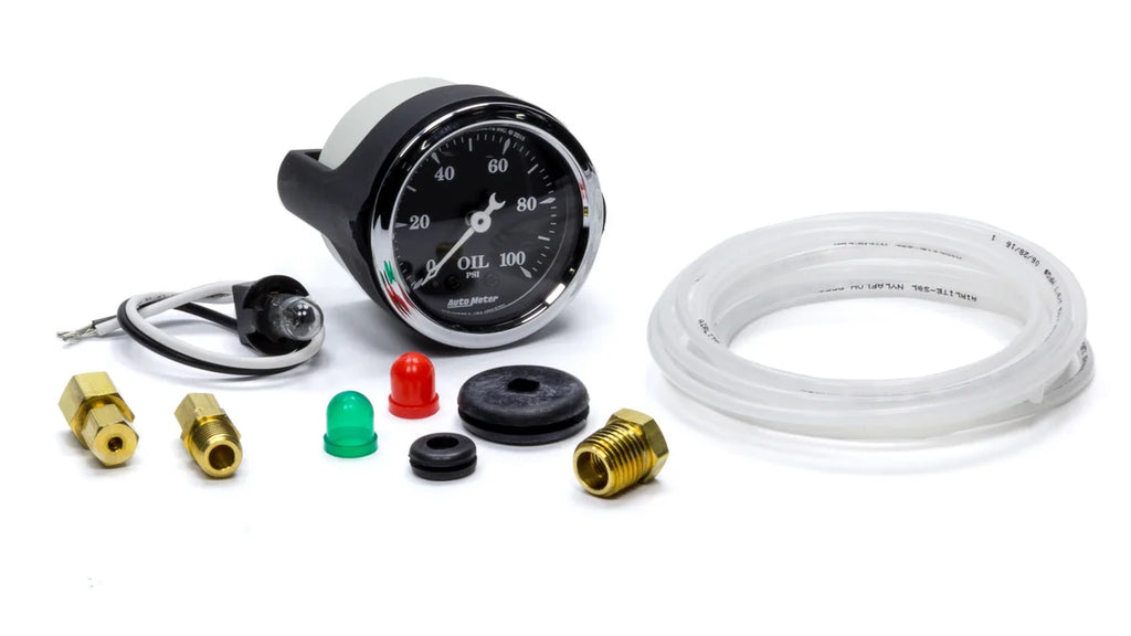 AutoMeter 2-1/16 O/T/B Oil Press Gauge 100psi 1721