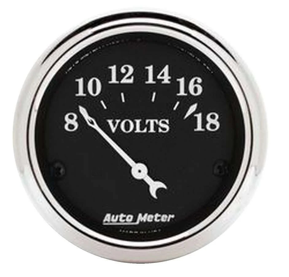 AutoMeter 2-1/16 O/T/B Voltmeter Gauge 1791