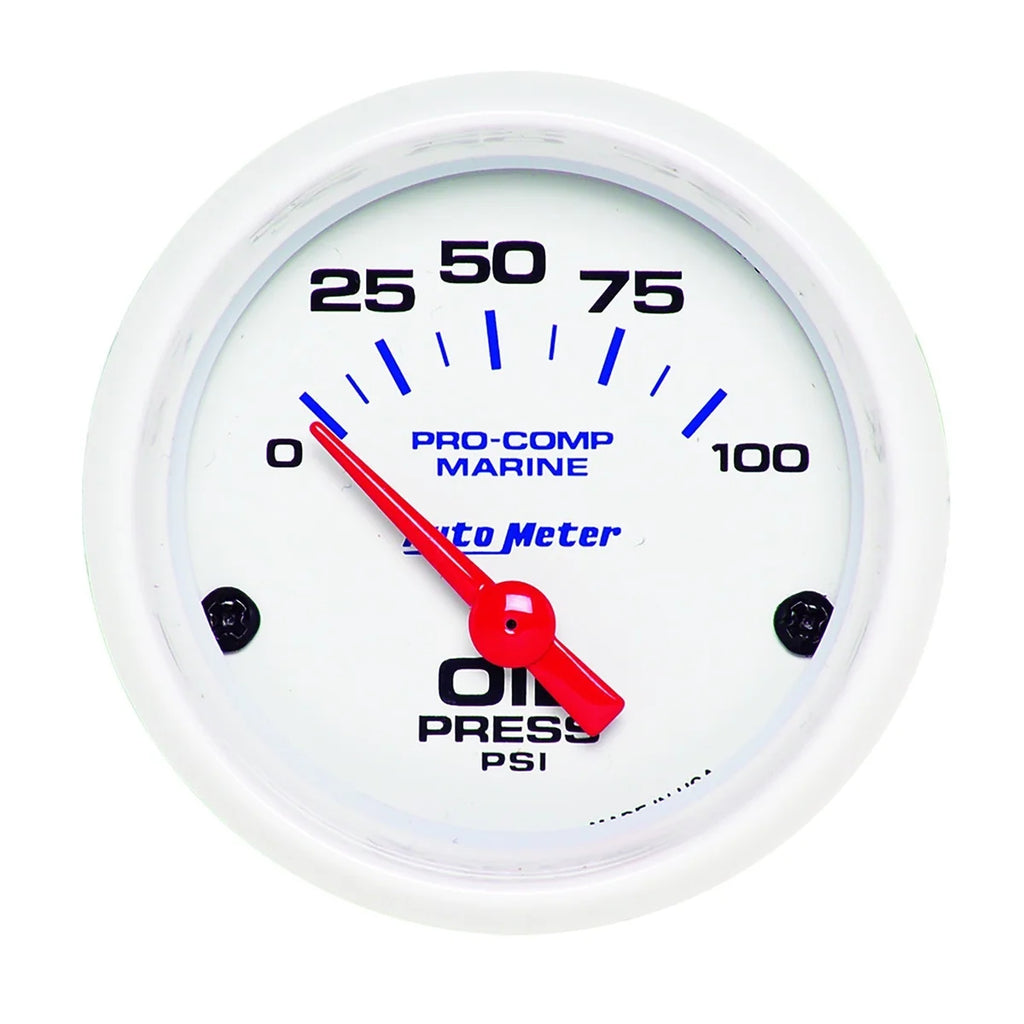 AutoMeter 2-1/16 Oil Pressure Gauge 0-100 PSI 200758