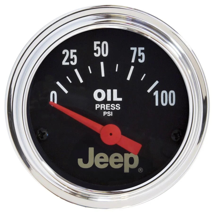 AutoMeter 2-1/16 Oil Pressure Gauge - Series 880240 fits Jeep