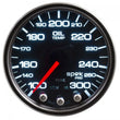 Load image into Gallery viewer, AutoMeter 2-1/16 Oil Temp Gauge 100-300 Deg Black Dial P32252