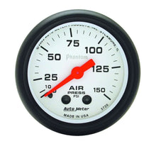 Load image into Gallery viewer, AutoMeter 2-1/16 Phantom Air Press. Gauge 0-150psi 5720