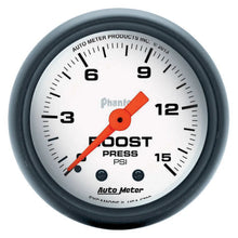 Load image into Gallery viewer, AutoMeter 2-1/16 Phantom Boost Gauge 0-15psi 5702