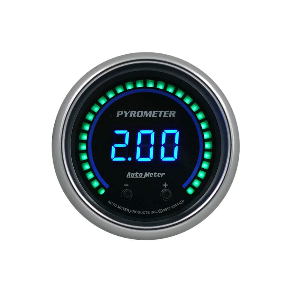 AutoMeter 2-1/16 Pyrometer Gauge Elite Digital CB Series 6744-CB