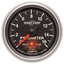 Load image into Gallery viewer, AutoMeter 2-1/16 S/C II Pyrometer Kit 0-1600