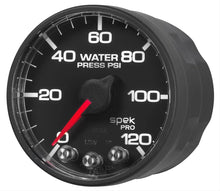 Load image into Gallery viewer, AutoMeter 2-1/16 Spek-Pro Water Pressure Gauge 120psi P345328