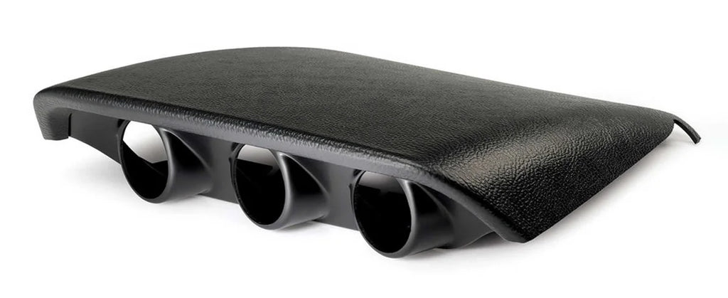 AutoMeter 2-1/16 Triple Dash Pod - Black fits 05-09 Ford Mustang