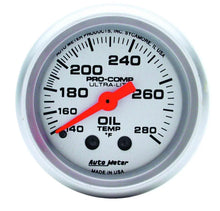 Load image into Gallery viewer, AutoMeter 2-1/16 Ultralite 4341 fits Mini