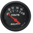 Load image into Gallery viewer, AutoMeter 2-1/16 Voltmeter- 8-18volts 2645