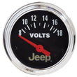 Load image into Gallery viewer, AutoMeter 2-1/16 Voltmeter Gauge - Series 880242 fits Jeep