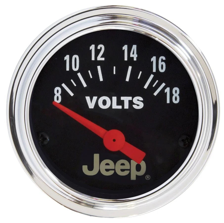 AutoMeter 2-1/16 Voltmeter Gauge - Series 880242 fits Jeep