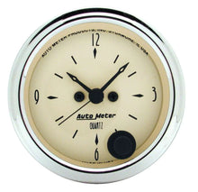 Load image into Gallery viewer, AutoMeter 2-1/16in A/B 12-Volt Clock 1885
