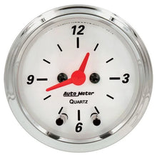 Load image into Gallery viewer, AutoMeter 2-1/16in A/W Clock 1385