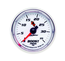 Load image into Gallery viewer, AutoMeter 2-1/16in C2/S Boost Gauge 0-35 psi 7104