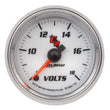 Load image into Gallery viewer, AutoMeter 2-1/16in C2/S Voltmeter Gauge 8-18 Volts 7191